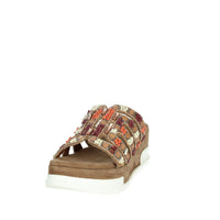 CINZIA SOFT Donna Ciabatte con zeppa IT1019 Taupe