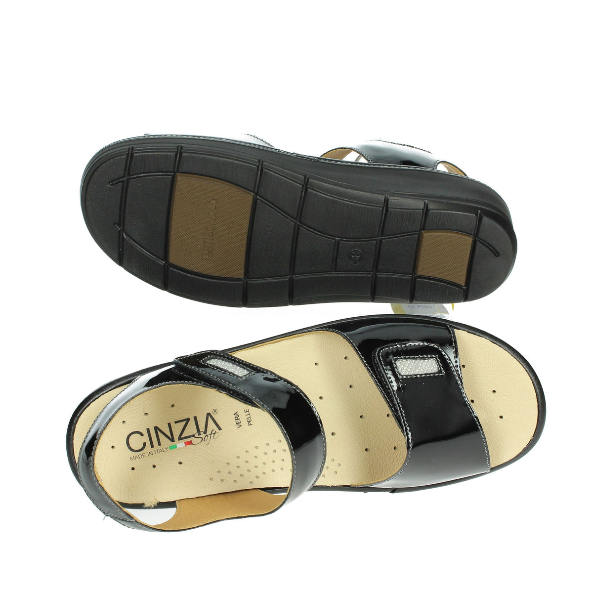 CINZIA SOFT Donna Sandali bassi IO12655 Nero
