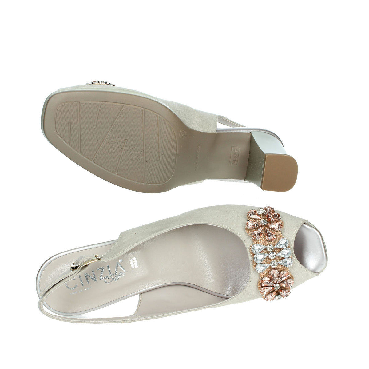 CINZIA SOFT Donna Sandali con tacco MM275042 Beige