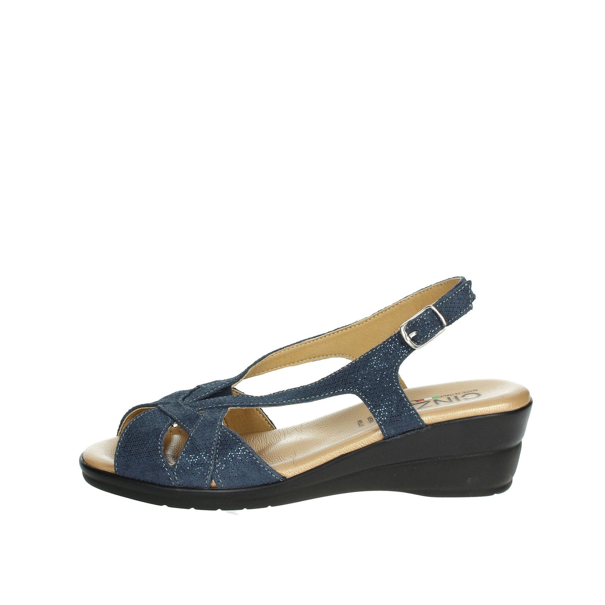 CINZIA SOFT Donna Sandali con zeppa IO17818 Blu