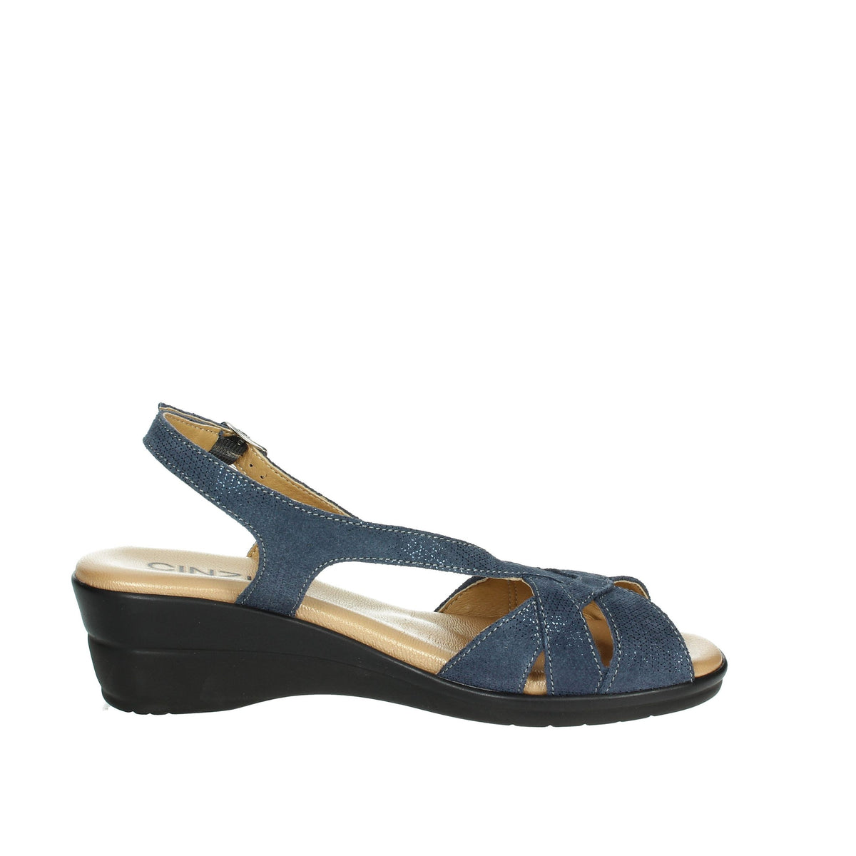 CINZIA SOFT Donna Sandali con zeppa IO17818 Blu