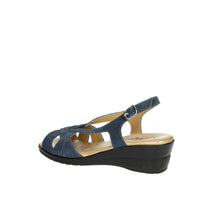 CINZIA SOFT Donna Sandali con zeppa IO17818 Blu
