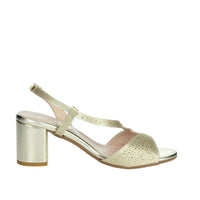 CINZIA SOFT Donna Sandali con tacco DM42315 Platino