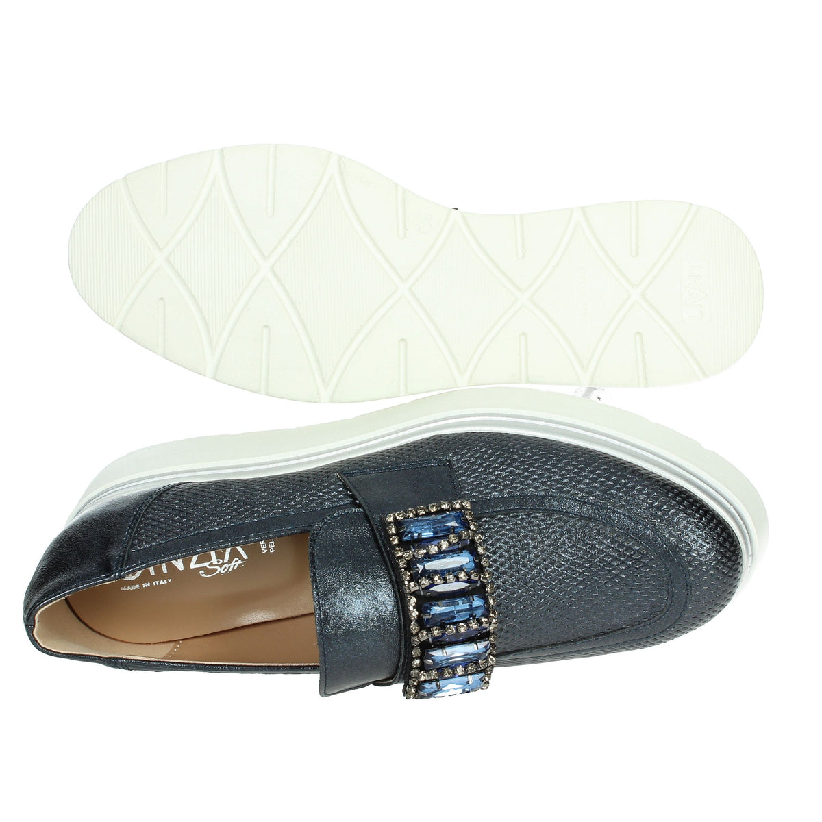 CINZIA SOFT Donna Mocassino MM255053 Blu