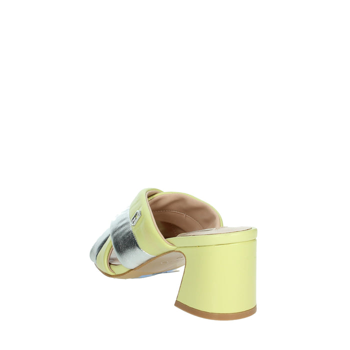 LIU-JO Donna Ciabatte con tacco SA4095 PX487 Giallo