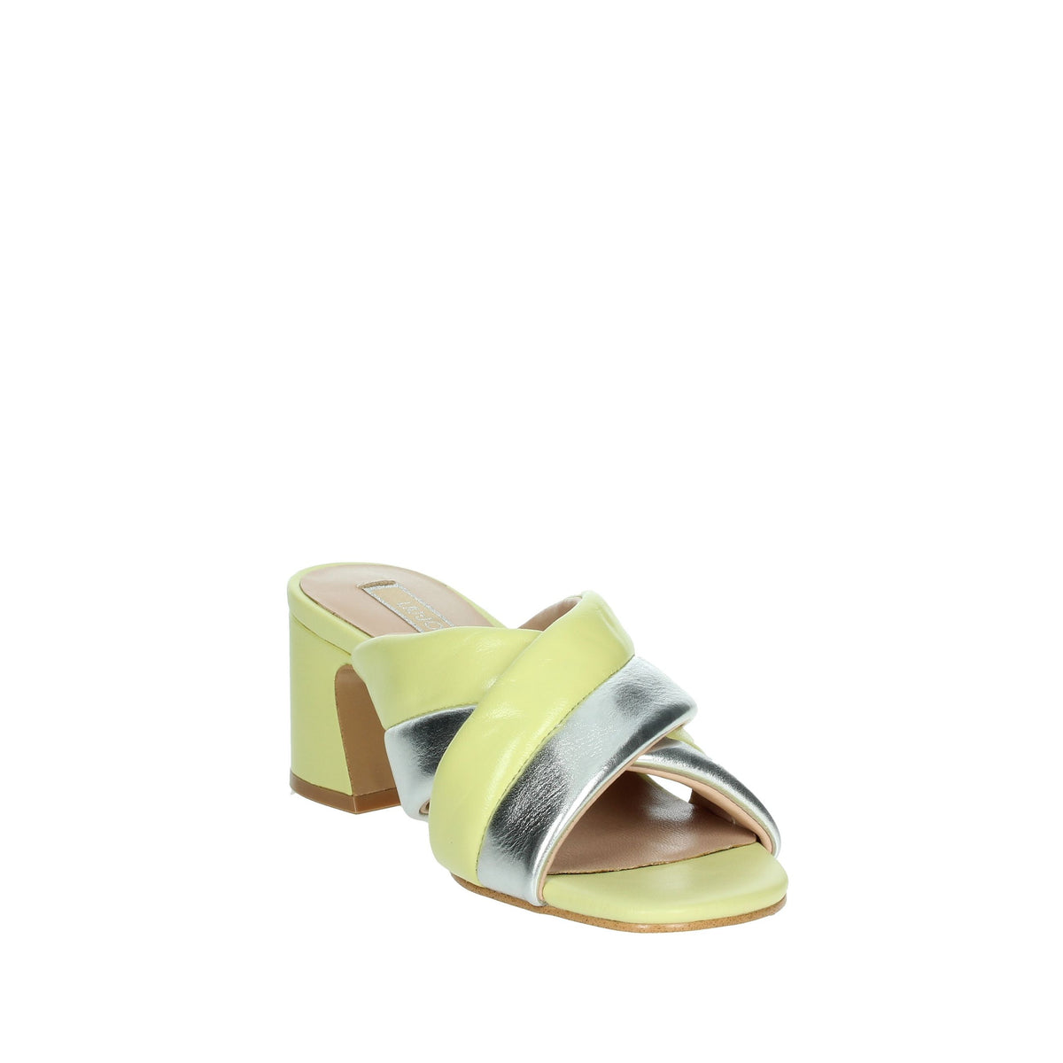 LIU-JO Donna Ciabatte con tacco SA4095 PX487 Giallo