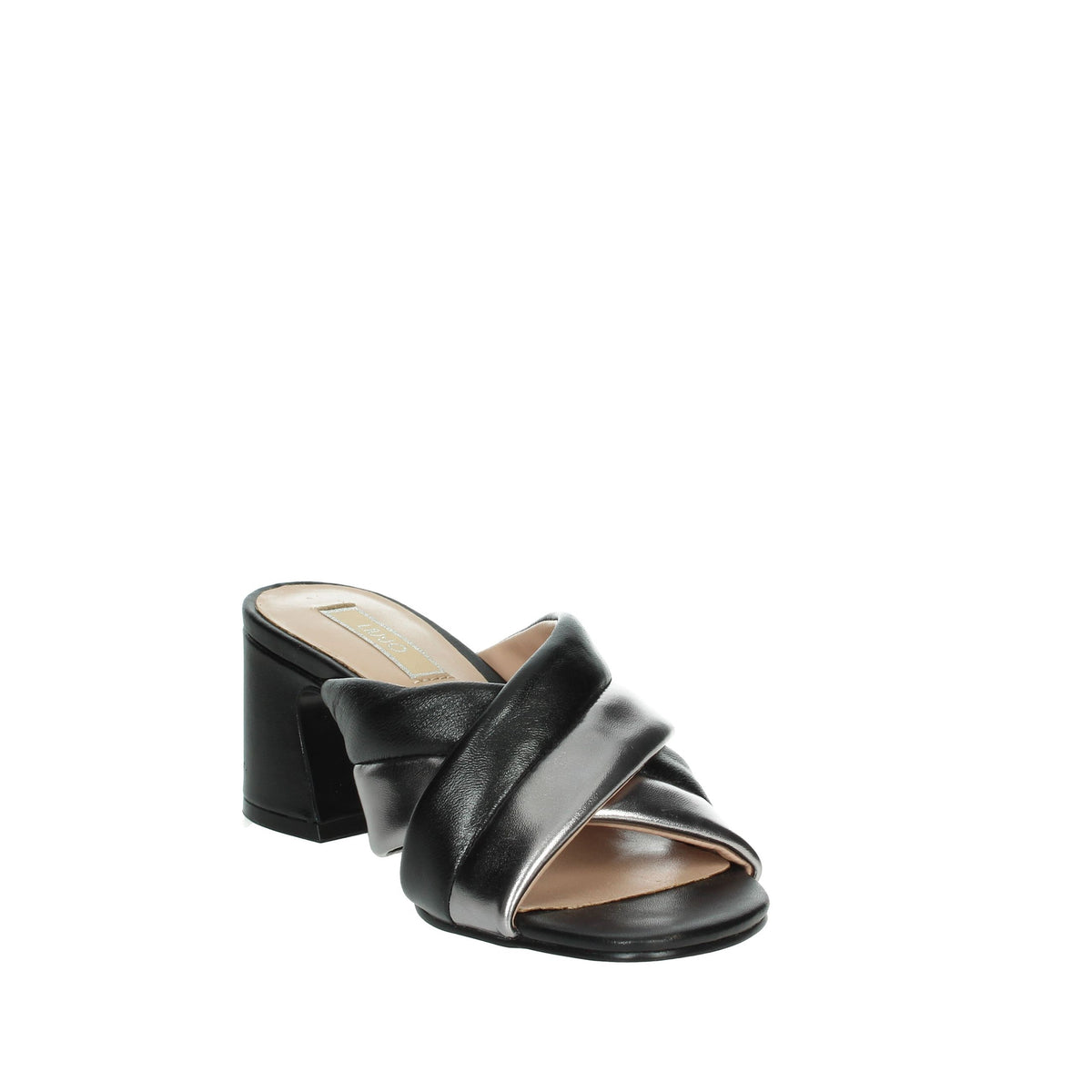 LIU-JO Donna Ciabatte con tacco SA4095 PX487 Nero