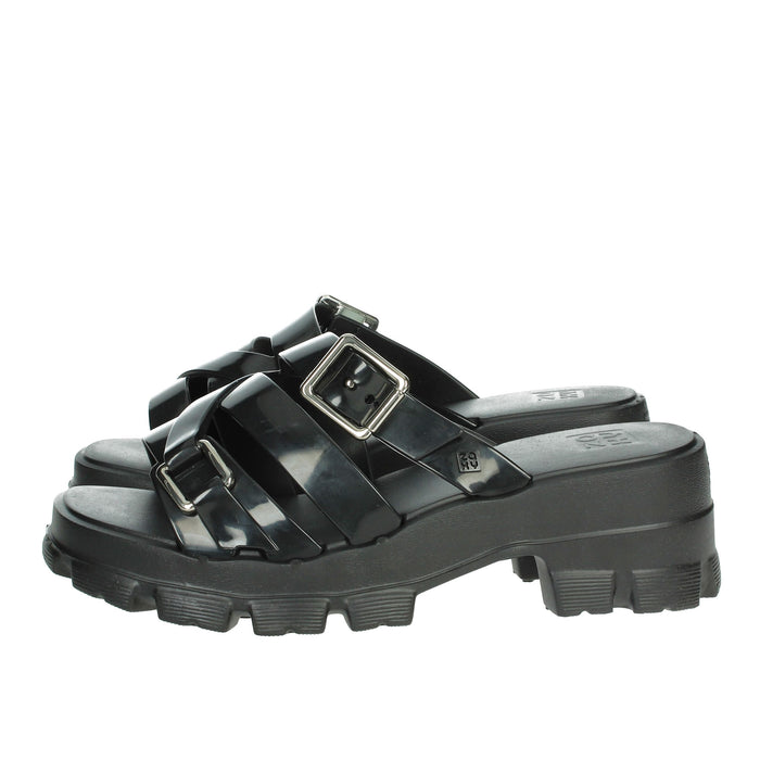 Zaxy Donna Ciabatte con tacco 18848 Nero
