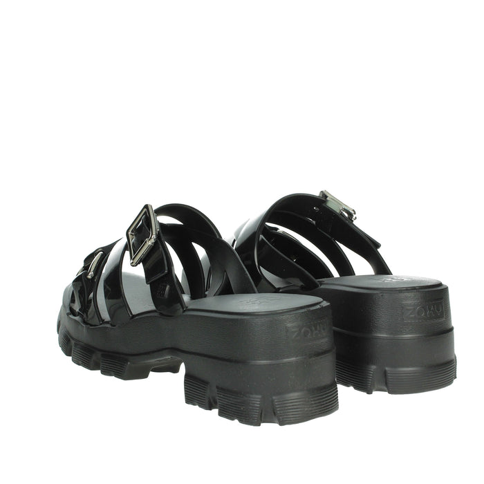 Zaxy Donna Ciabatte con tacco 18848 Nero