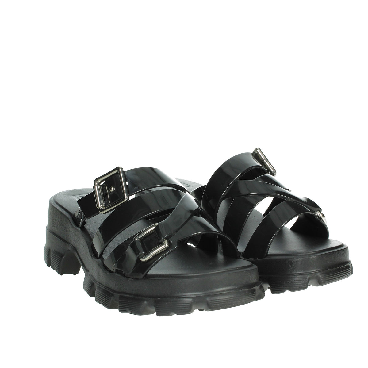 Zaxy Donna Ciabatte con tacco 18848 Nero