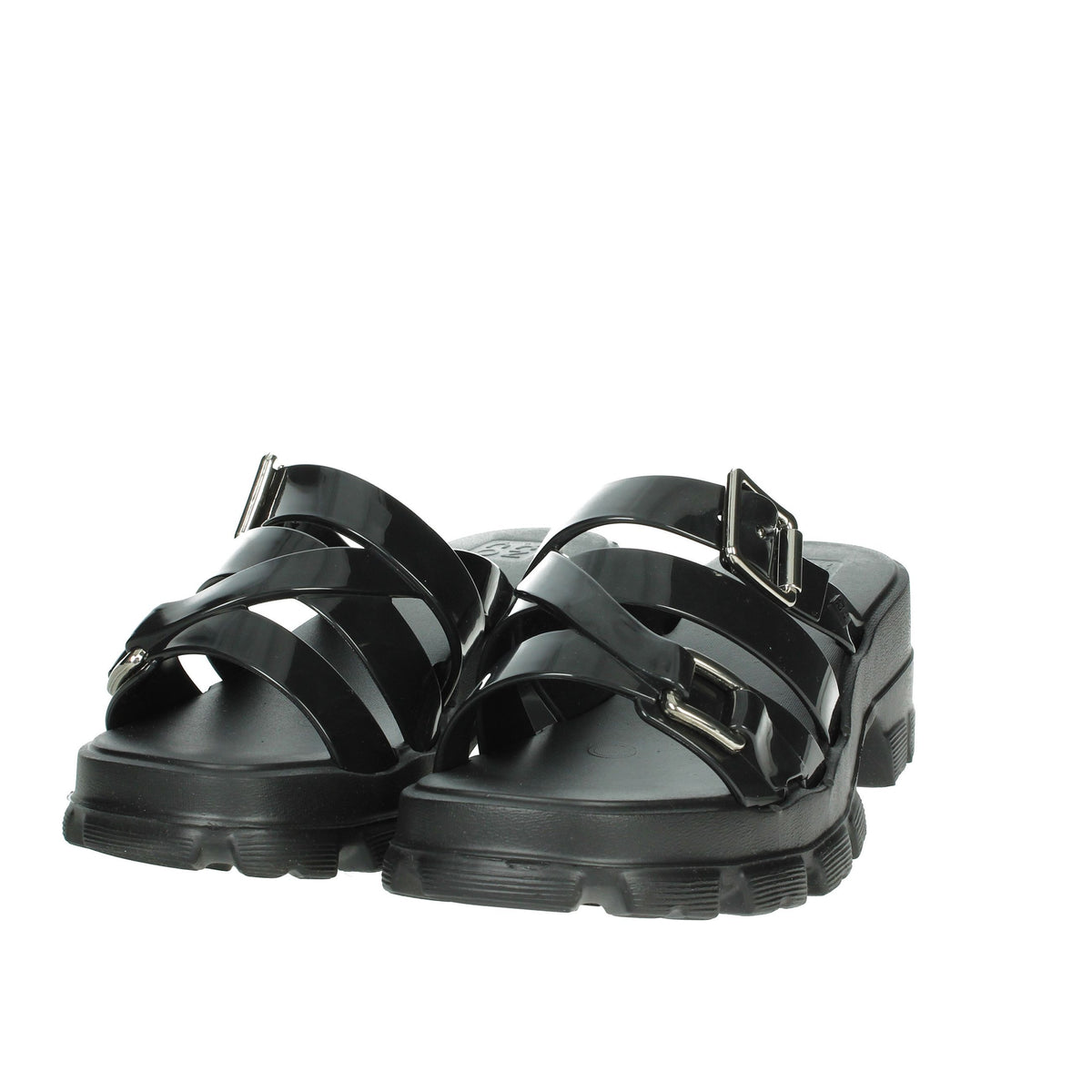 Zaxy Donna Ciabatte con tacco 18848 Nero