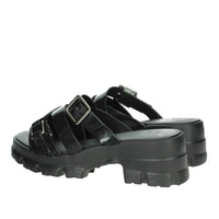 Zaxy Donna Ciabatte con tacco 18848 Nero
