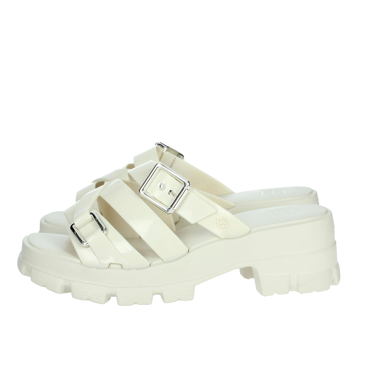 Zaxy Donna Ciabatte con tacco 18848 Bianco