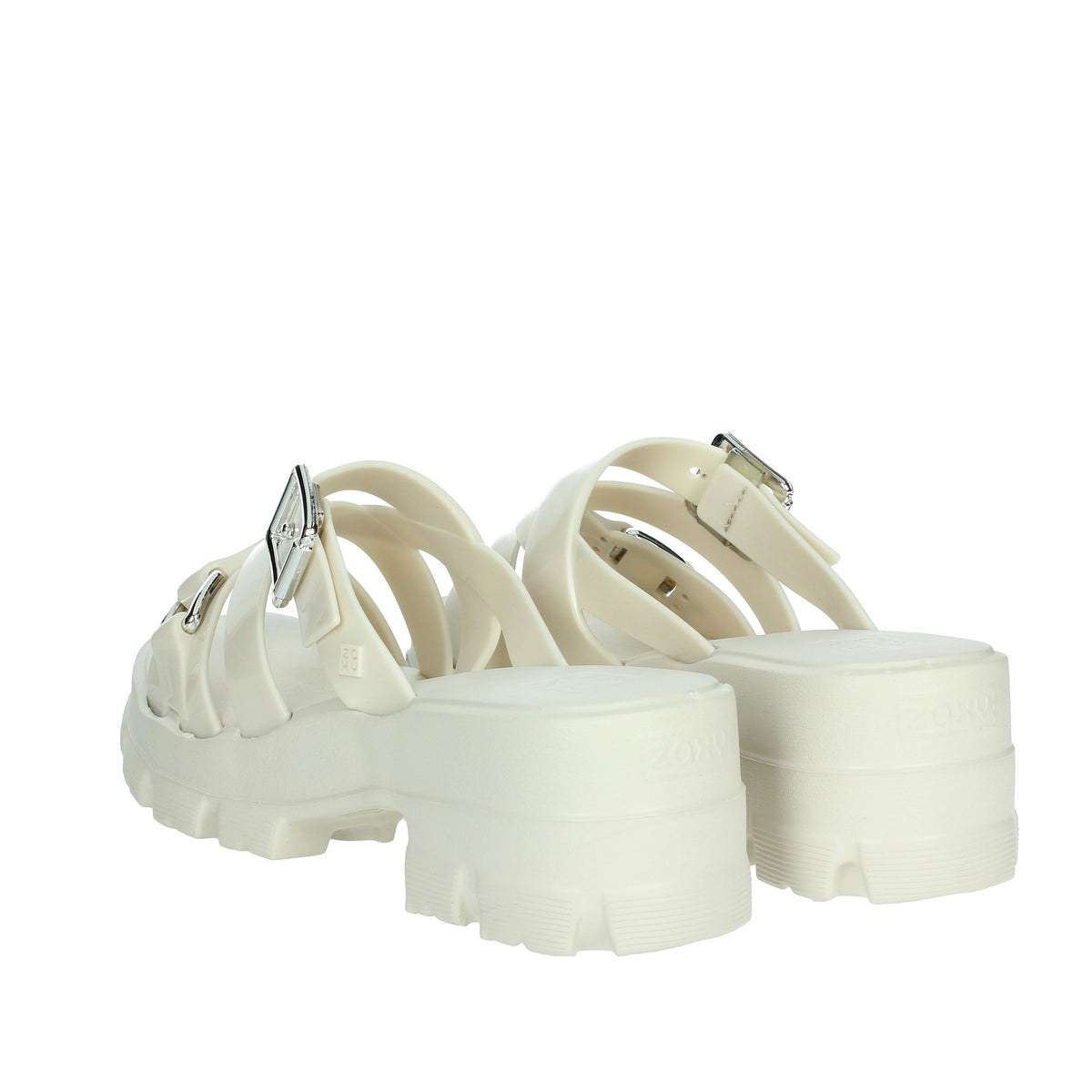 Zaxy Donna Ciabatte con tacco 18848 Bianco