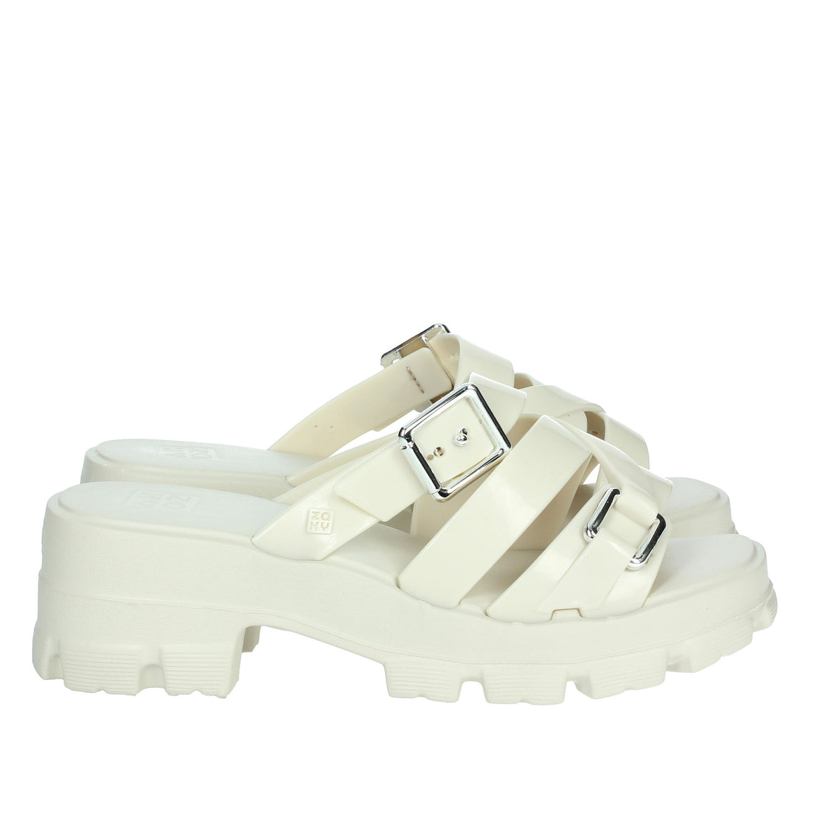 Zaxy Donna Ciabatte con tacco 18848 Bianco
