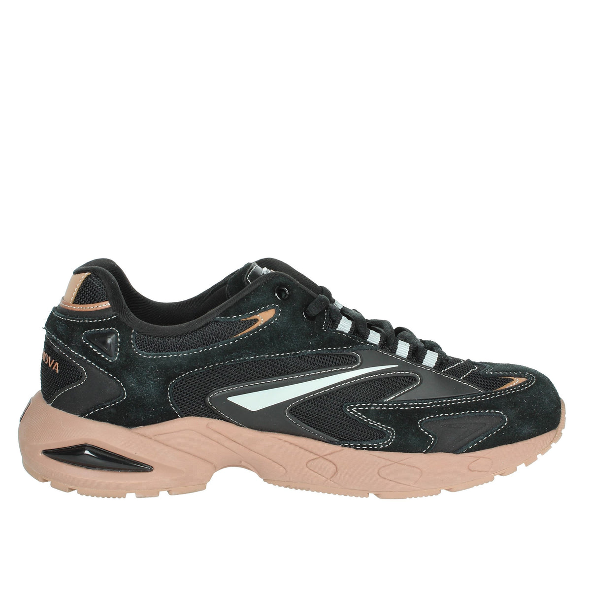 D.A.T.E. Uomo Sneakers bassa M391-SN-CL-BK Nero