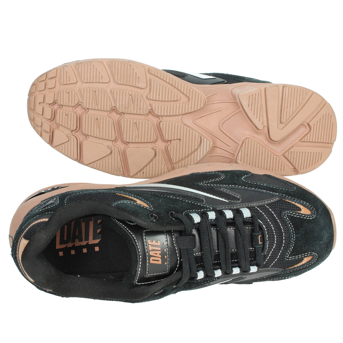 D.A.T.E. Uomo Sneakers bassa M391-SN-CL-BK Nero