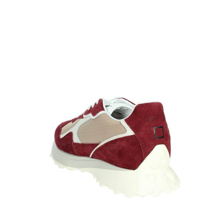 D.A.T.E. Uomo Sneakers bassa M391-VT-RP-BI Bordeaux