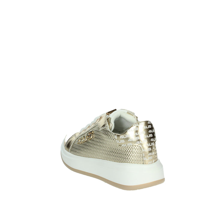 4Us Paciotti Bambine e ragazze Sneakers bassa 42701 Oro