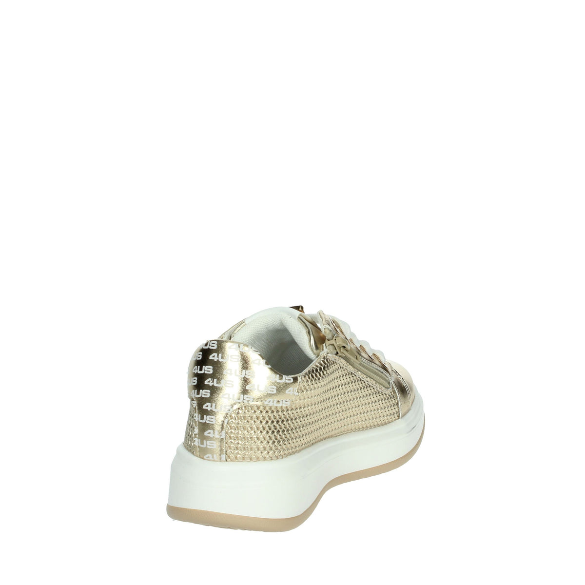 4Us Paciotti Bambine e ragazze Sneakers bassa 42701 Oro
