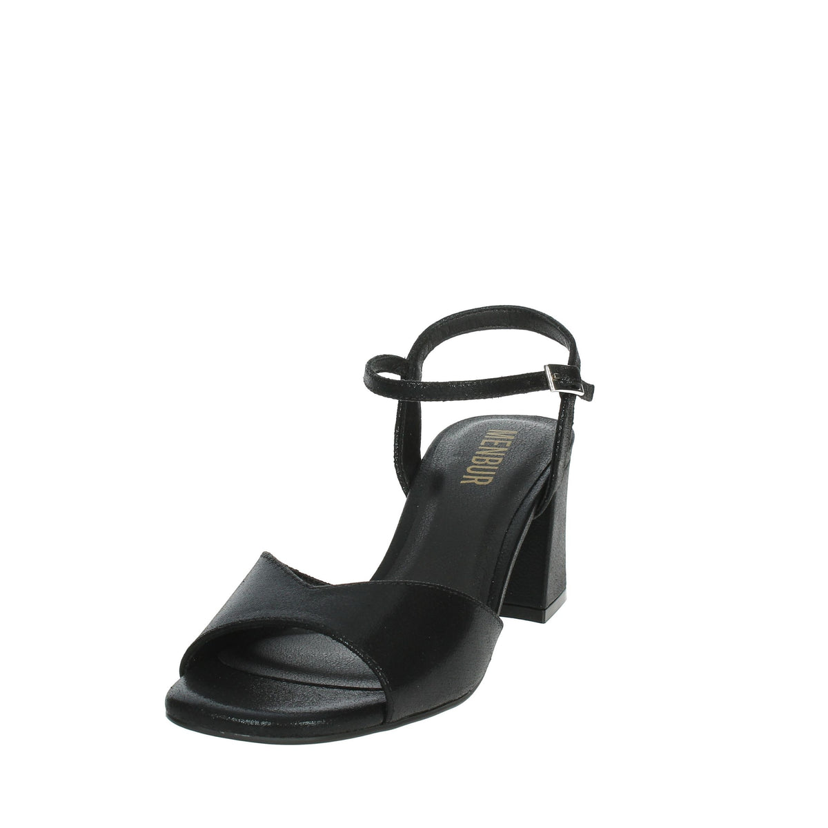 MENBUR Donna Sandali con tacco 25600 Nero