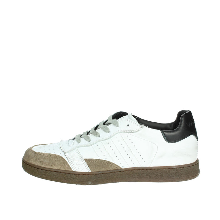 D.A.T.E. Donna Sneakers bassa W391-SL-CA-BT Bianco/Beige