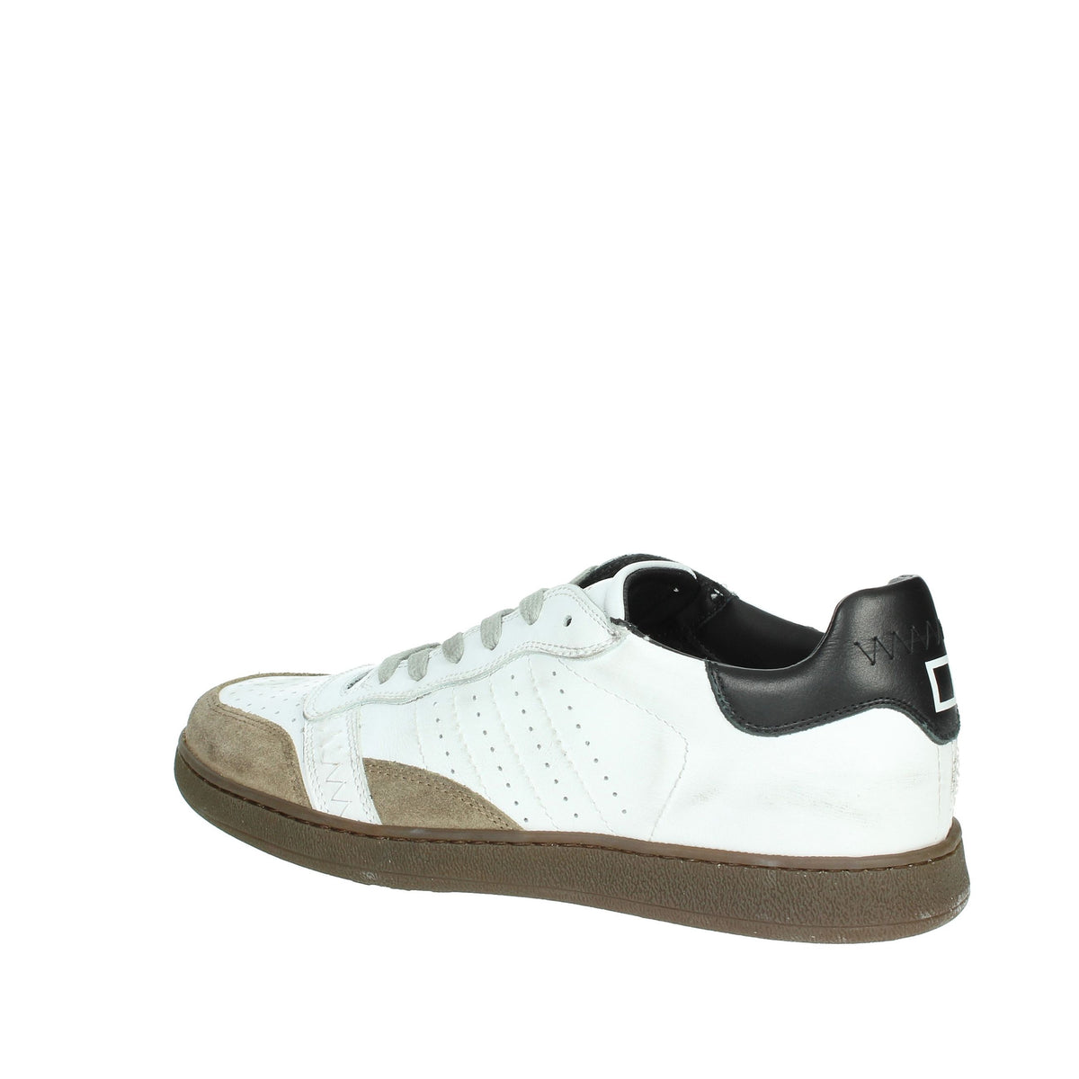 D.A.T.E. Donna Sneakers bassa W391-SL-CA-BT Bianco/Beige