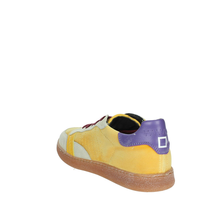 D.A.T.E. Donna Sneakers bassa W391-SL-VE-GL Giallo