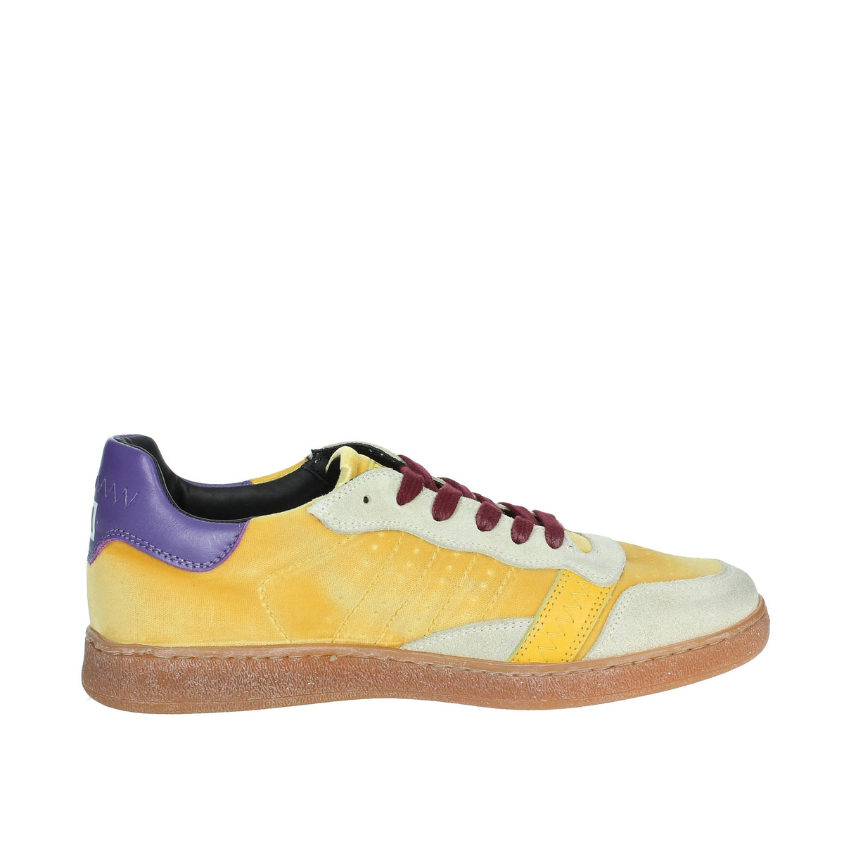 D.A.T.E. Donna Sneakers bassa W391-SL-VE-GL Giallo