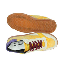 D.A.T.E. Donna Sneakers bassa W391-SL-VE-GL Giallo