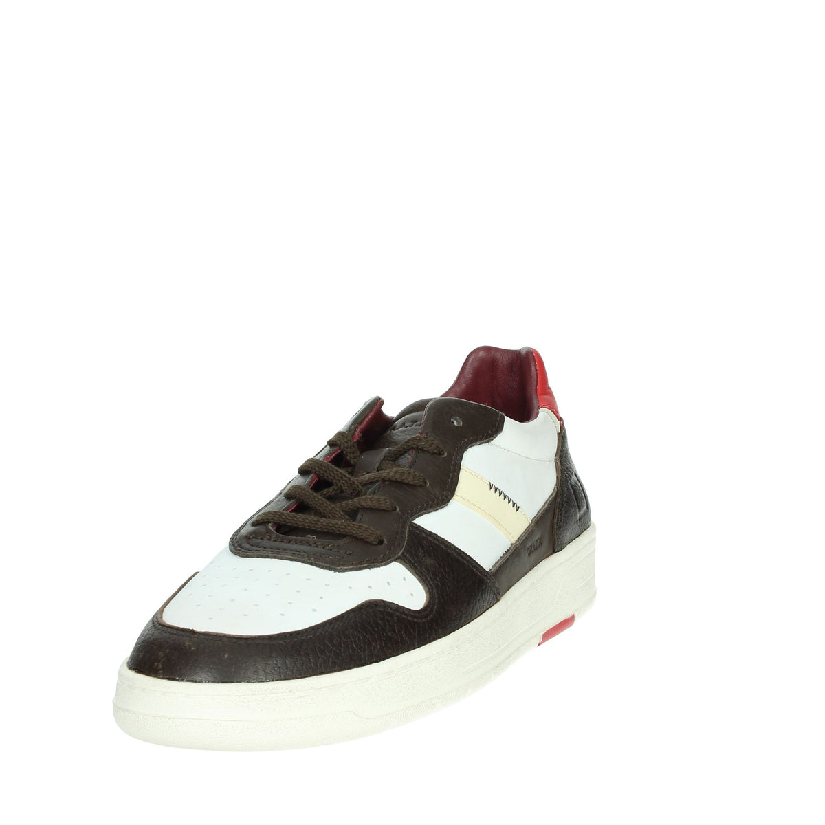 D.A.T.E. Uomo Sneakers bassa M391-C2-NT-IT Bianco/Marrone