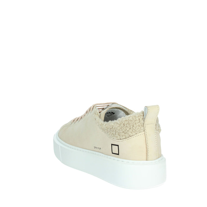 D.A.T.E. Donna Sneakers bassa W391-SF-TN-BI Beige