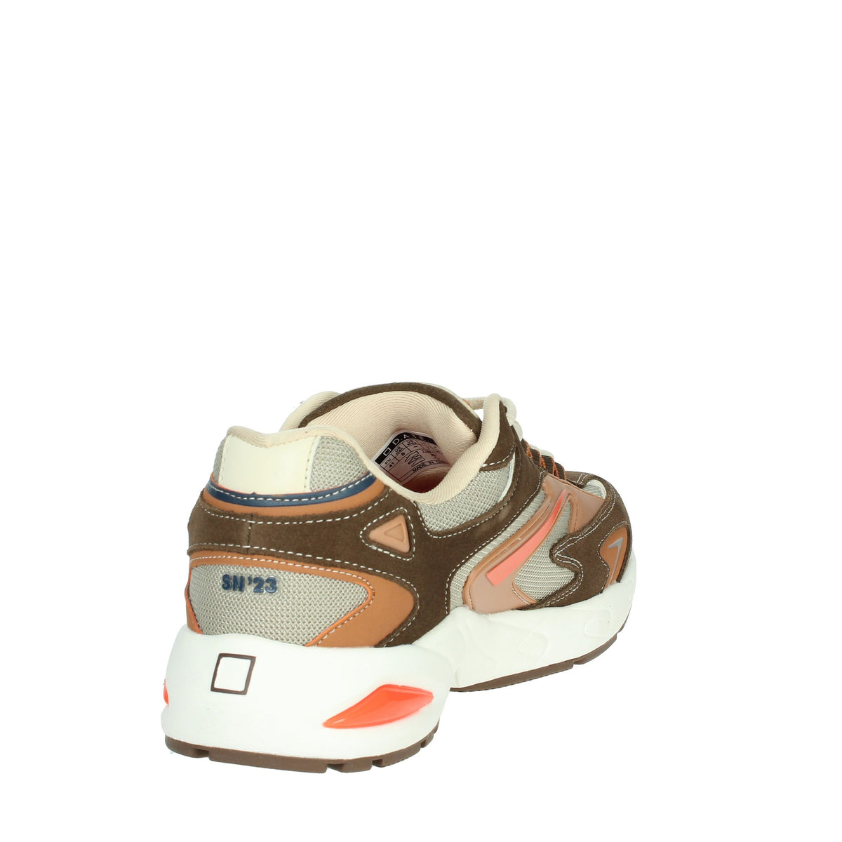 D.A.T.E. Uomo Sneakers bassa M391-SN-CL-BI Marrone