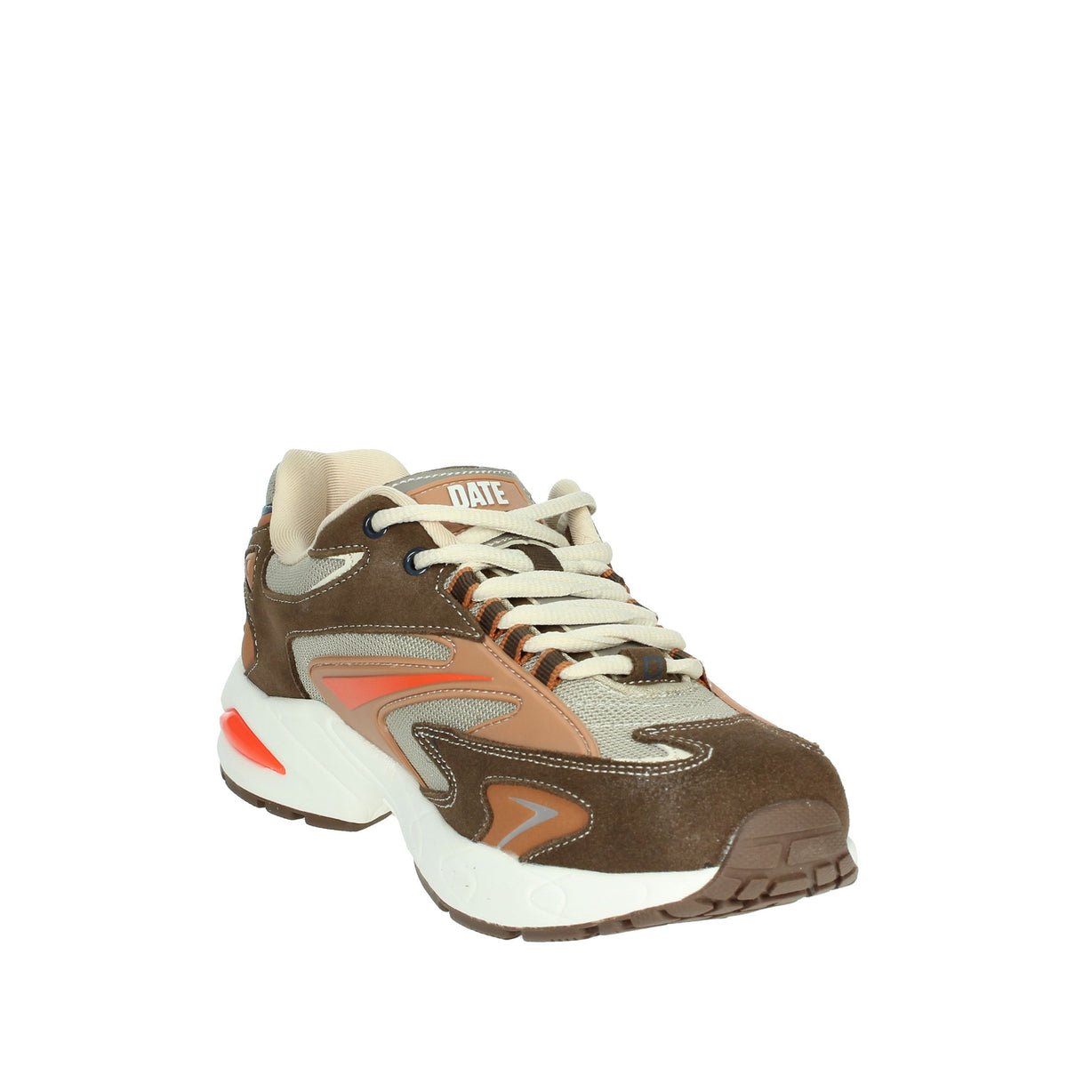D.A.T.E. Uomo Sneakers bassa M391-SN-CL-BI Marrone