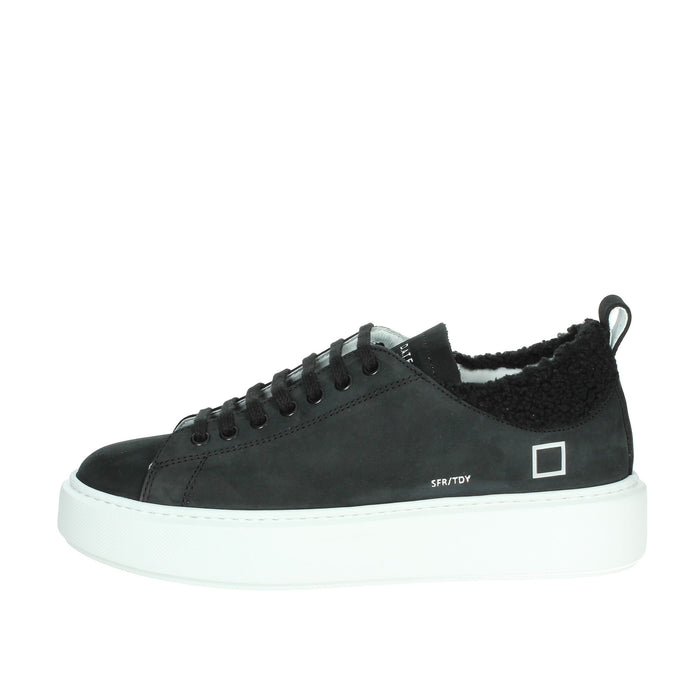 D.A.T.E. Donna Sneakers bassa W391-SF-TN-BK Nero