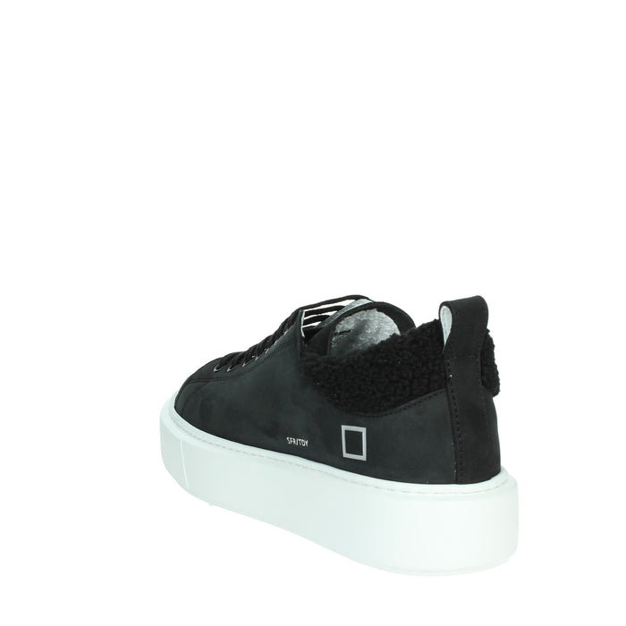 D.A.T.E. Donna Sneakers bassa W391-SF-TN-BK Nero