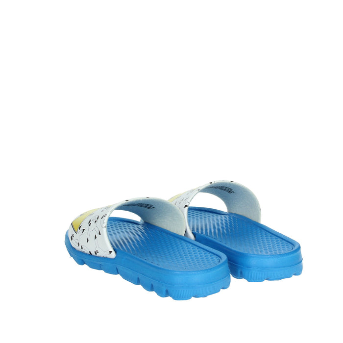 POKEMON Bambini e ragazzi Ciabatte basse PO000820 Bianco/Azzurro