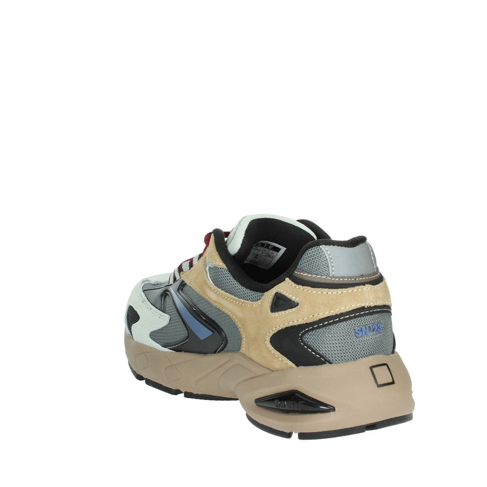 D.A.T.E. Uomo Sneakers bassa M391-SN-CL-GY Grigio