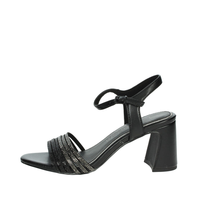 Marco Tozzi Donna Sandali con tacco 2-28383-42 Nero