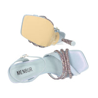 MENBUR Donna Sandali con tacco 24790 Lilla
