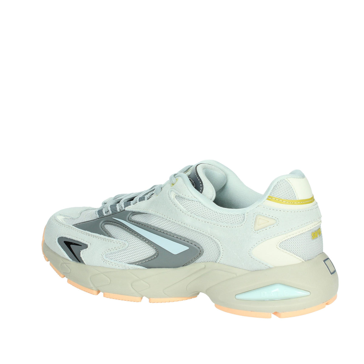 D.A.T.E. Uomo Sneakers bassa M391-SN-CL-LG Grigio