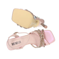 MENBUR Donna Sandali con tacco 24790 Rosa