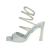 Menbur Donna Sandalo con tacco 24712 Argento