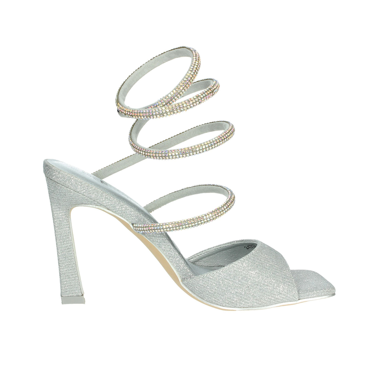 MENBUR Donna Sandali con tacco 24712 Argento