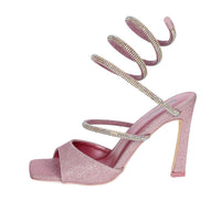 MENBUR Donna Sandali con tacco 24712 Fucsia