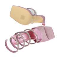 MENBUR Donna Sandali con tacco 24712 Fucsia