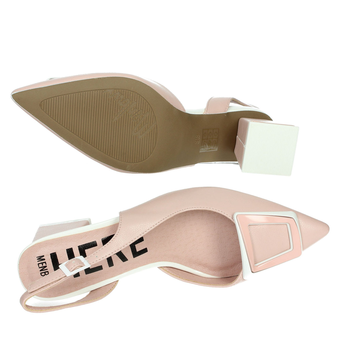 MENBUR Donna Slingback 24963 Rosa