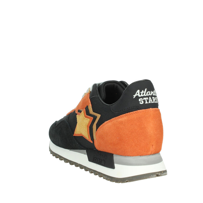ATHLANTIC STARS Uomo Sneakers bassa AS32M100 Nero/Arancio