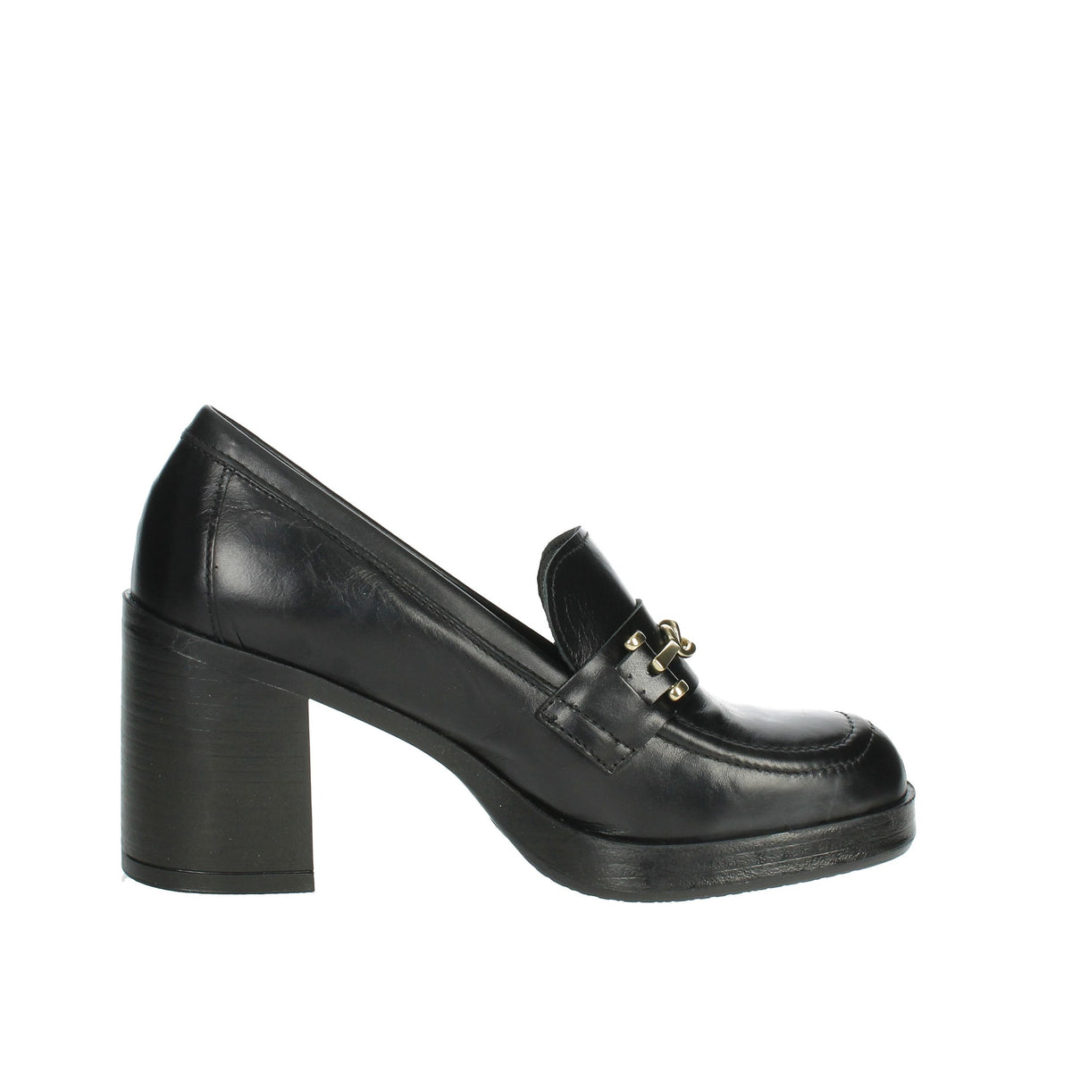 PREGUNTA Donna Mocassino tacco 2320046 Nero
