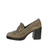 PREGUNTA Donna Mocassino tacco 2320047 Taupe